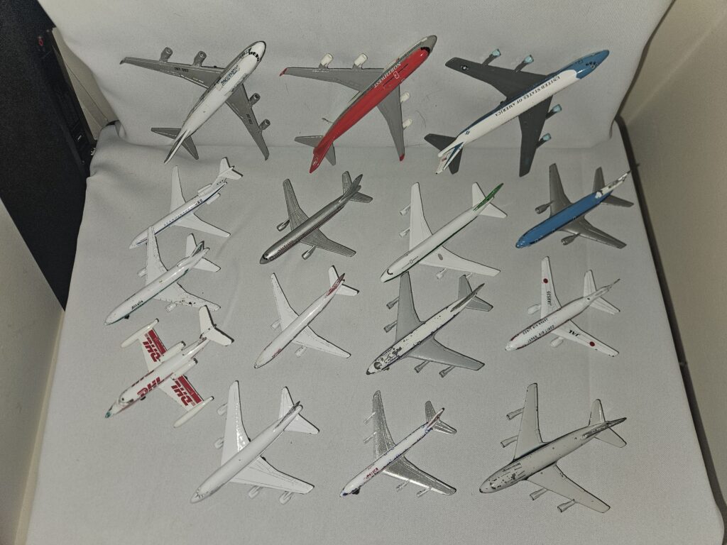 Lot of 15 Vintage Die-Cast Commercial – Airlines, Cargo, Air Force One, Rare Liveries!